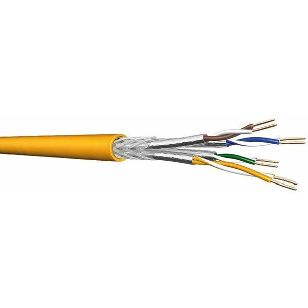 1PROTEC Datenkabel 8150-1 4P22 melonengelb ISO-Cat7A 1500MHz 4x2xAWG22 TR1000m