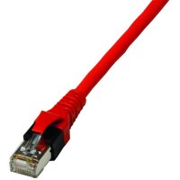 1PROTEC Patchkabel halogenfrei rot PPK6A Cat6A-ISO 4P26...