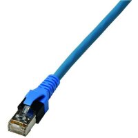 1PROTEC Patchkabel halogenfrei blau PPK6A Cat6A-ISO 4P26...