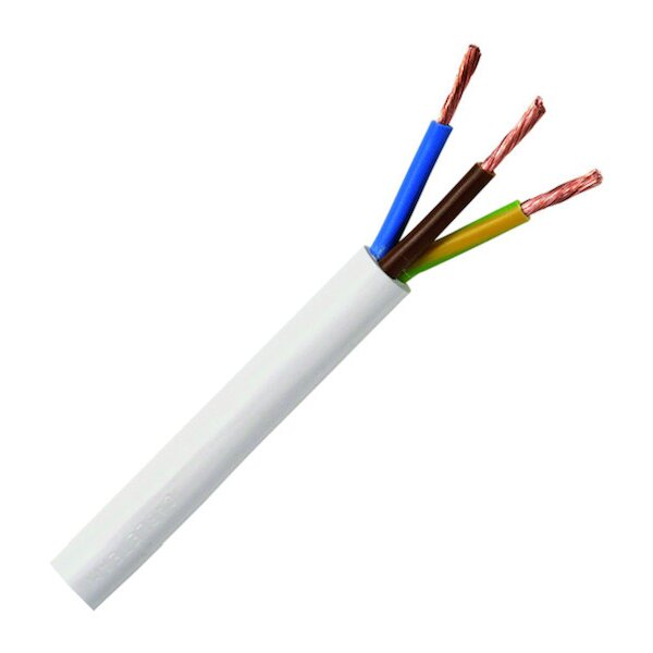 NEUT PVC-Schlauchleitung Eca H05VV-F 5G1,5 RG100m weiss