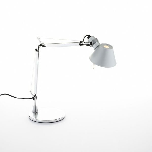 Artemide Tischleuchte A-Tolomeo Micro Alu A011800 mit Fuss