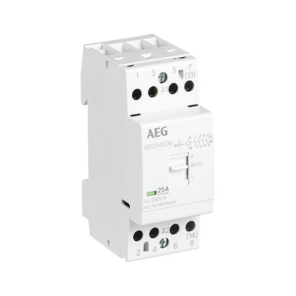 AEG Installationsschütz VI254006 4S/0Ö 230 VAC QTY 6