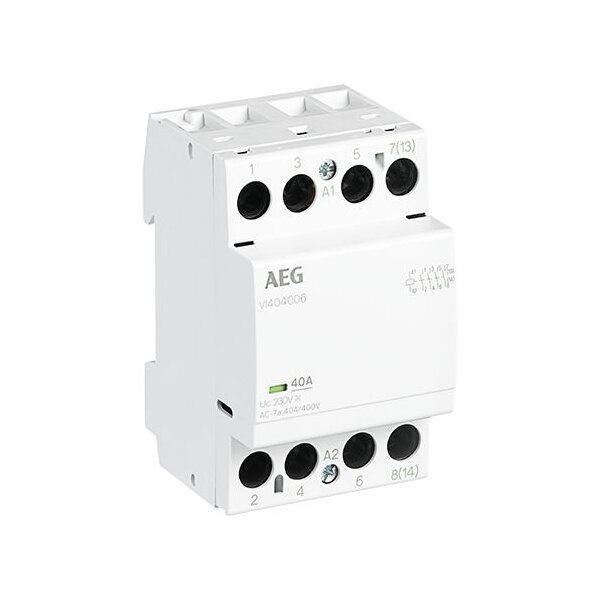 AEG Installationsschütz VI404006 4S/0Ö 230 VAC QTY 4