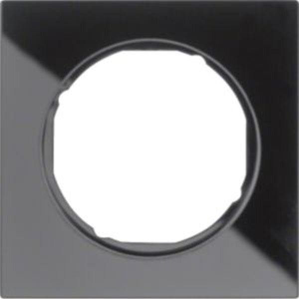 Berker Rahmen 10112216 Glas schwarz