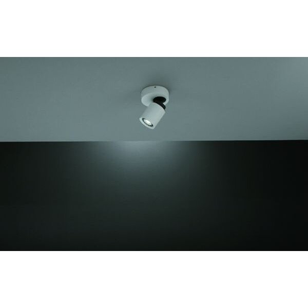 Böhmer LED-Deckenleuchte LB22 struktur weiß rund GU10 ohne LM
