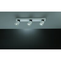 Böhmer LED-Deckenleuchte LB22 struktur weiß...