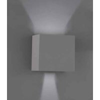 Böhmer LED-Wandleuchte LB22 titan silber 2x3W...