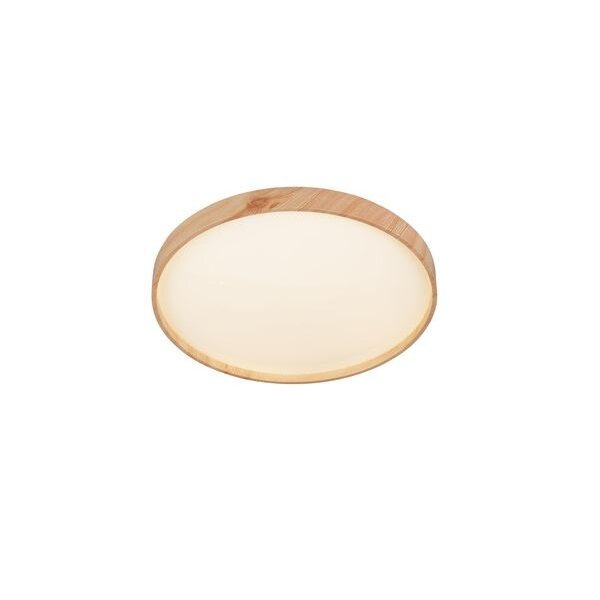 Böhmer LED-Deckenleuchte LB22 1950lm 3000K holzoptik D:380mm