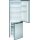 Bomann Stand-Kühl-Gefrier-Kombination KG 320.2 ix-look 143x50cm