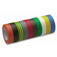 Cimco Universal-Isolierband 10 farben LxB: 10x15mm