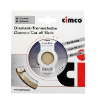 Cimco Diamanttrennscheibe line blue 125mm