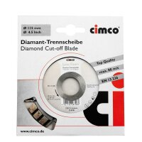 Cimco Diamanttrennscheibe line beige 125mm