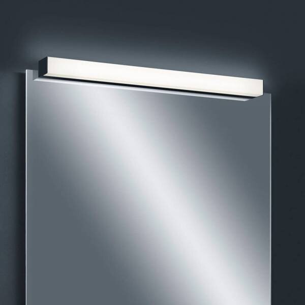 Helestra LED-Spiegelleuchte LB22 12lm 2900K schwarz-matt 600x40mm IP44