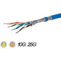 METZ Datenkabel Cat7A-ISO blau GC1300 pro22 S/FTP 1x4P...