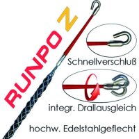 Runpotec Kabelziehstrumpf RunpoZ 9-15mm