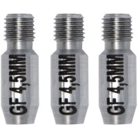 Runpotec Endhülsen-Set 20322 4,5mm Edelstahl...