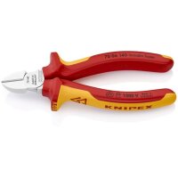 Knipex Seitenschneider chrom isol. 140mm VDE 1000V