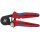 Knipex Aderendhülsenzange brün. Isol. 180mm 0,08-10mm²