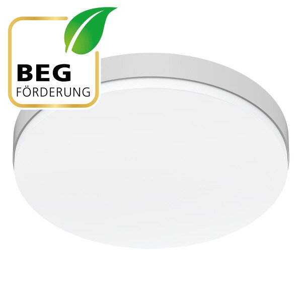 EVN LED-Deckenleuchte LB22 3-4-5700K max. 3000lm R sil IP54 10W-25W
