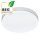 EVN LED-Deckenleuchte LB22 3-4-5700K max. 3000lm R sil IP54 10W-25W