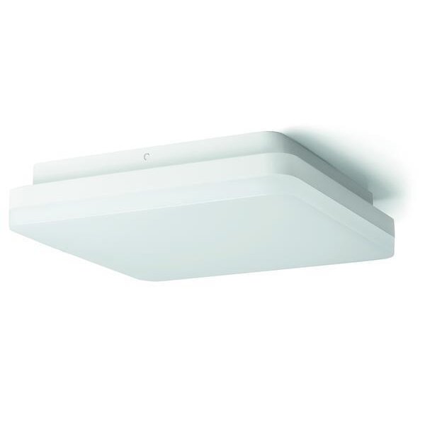 PROTEC.class LED-Deckenleuchte PLEDALQ15W quadrat 210mm