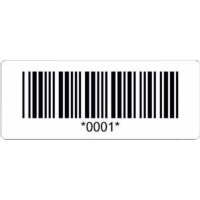 PROTEC Barcodeetiketten PBCE1 Nr. 1-1000