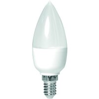 PROTEC LED-Leuchtmittel LB22 PLED C35 4.9W Kerzenform E14...