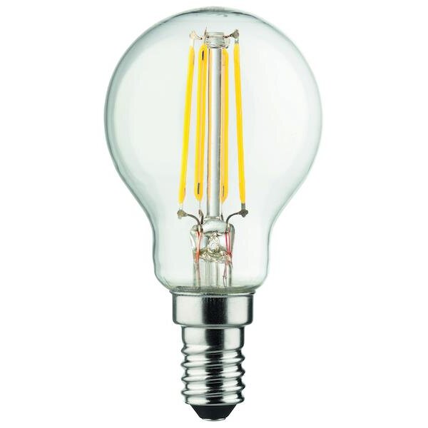 PROTEC LED-Leuchtmittel LB22 PLED G45F 4W Tropfen Filament E14 4W