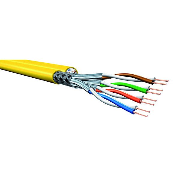 LEON Datenkabel MegaLine F6-90 S/FTP Cat.7 DX 1000 MHz H 2x4x2xAWG 23/1 PiMF