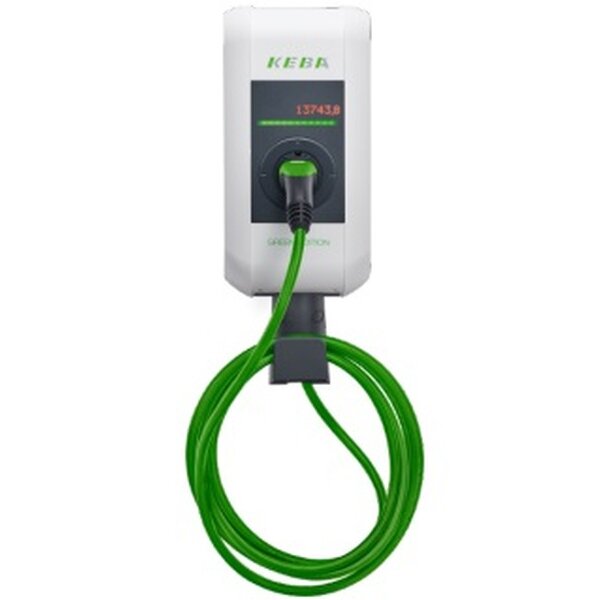 KEBA Wallbox c-series EN Type2 6m Cable 22kW-RFID