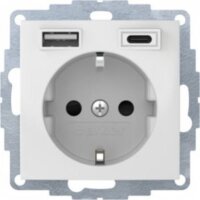 Berker Steckdose SCHUKO 48048989 USB A-C S.1...