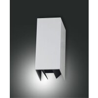 Fabas Luce LED-Wandleuchte LB22 silber 6W 3000K