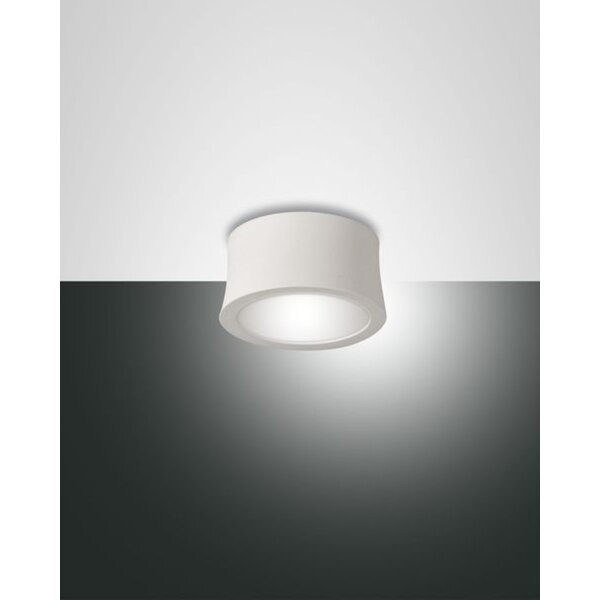 Fabas Luce LED-Wand- / Deckenleuchte LB22 weiß 7W 3000K