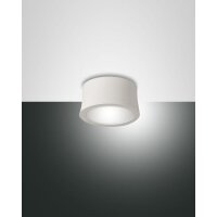 Fabas Luce LED-Wand- / Deckenleuchte LB22 weiß 7W...