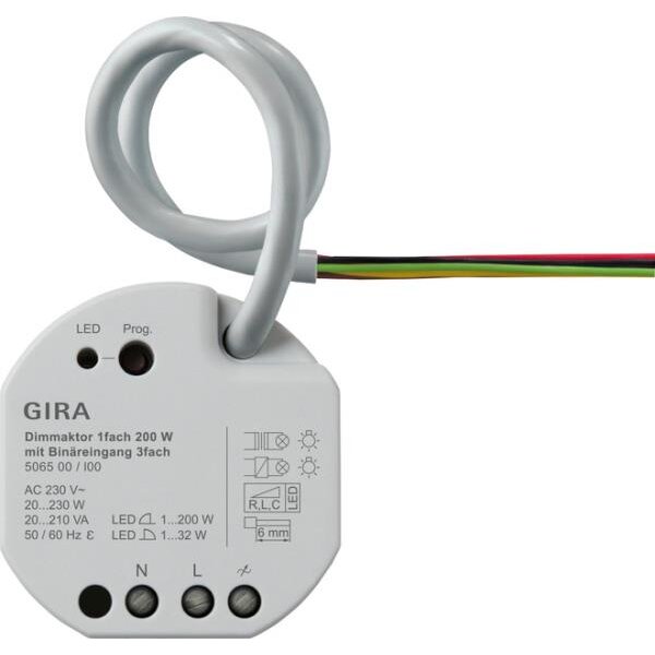 GIRA Dimmaktor 1f 200 W UP KNxSecure