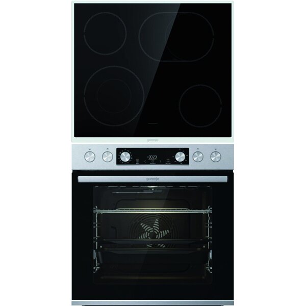 Gorenje Einbau-Herd-Set BCS6737E06X+ECD643BX Duo Set SCX