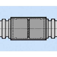 Hegler Verbindungsmuffe DN125 für HEKAPLAST mit...