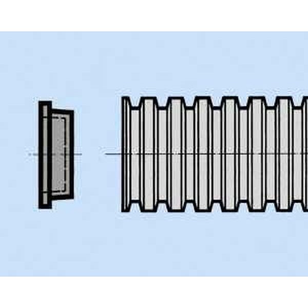 Hegler Endverschluss DN75