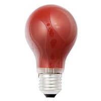 Scharnberger Glühlampe B 60x105mm E27 230V 25W rot