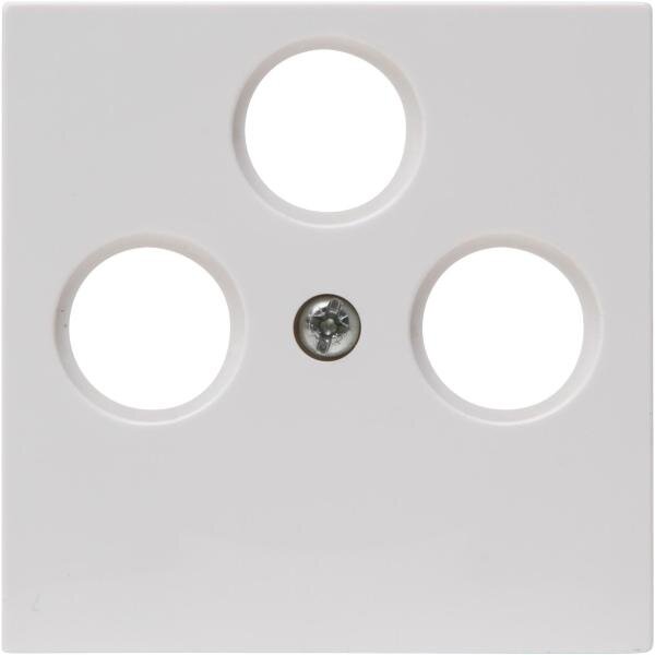 KOPP Abdeckung Antennensteckdose 3fach HK07 reinweiß