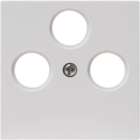 KOPP Abdeckung Antennensteckdose 3fach HK07 reinweiß