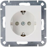 KOPP SCHUKO-Steckdose UP mit BS HK07 reinweiß
