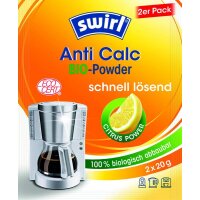 Melitta Bio-Entkalker Swirl Citrus-Clean 2x20g 1Doppelbeutel