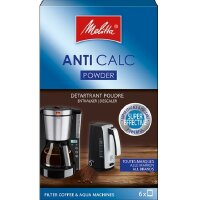 Melitta Entkalker Cafe Machines ANTI CALC Filter  Pulver...