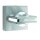 Neuhaus LED-Wandleuchte LB22 stahl 8,5W 610lm RGB 3000K
