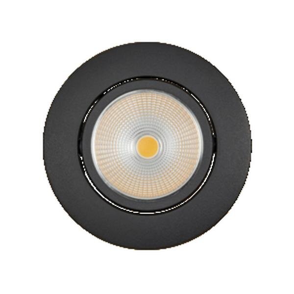 nobile LED-Deckeneinbaustrahler 5068 ECO Flat 8W sw-matt 3000K 38° 350mA