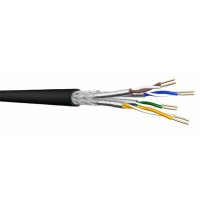 Draka Comteq Datenkabel Cat7A 1500MHz PE schwarz UC1500...