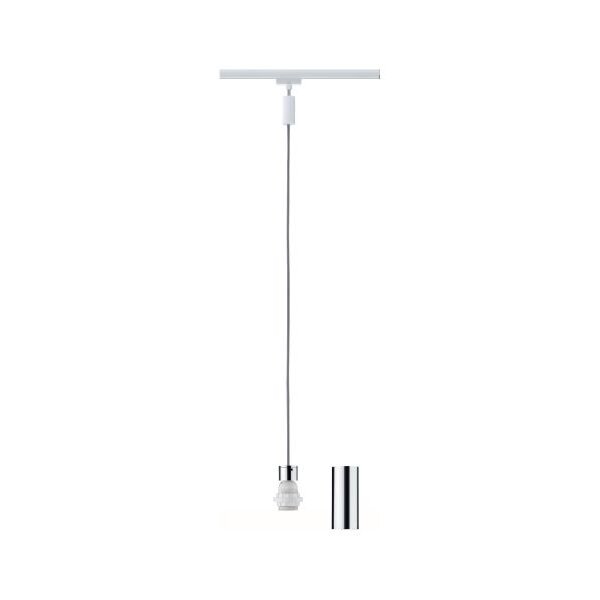 Paulmann Stromschienenleuchte Urail 2Easy Basic Pendel max 20W E27