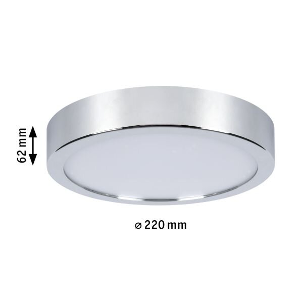 Paulmann LED-Wand- / Deckenleuchte LB22 Aviar 14W TunW 220mm 2700K 1100lm chrom