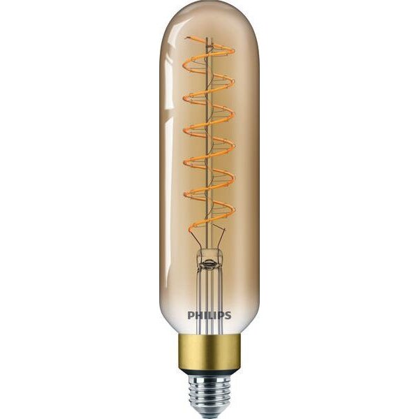 Philips LED-Leuchtmittel LED classic-giant 40W E27 T65 GOLD DIM